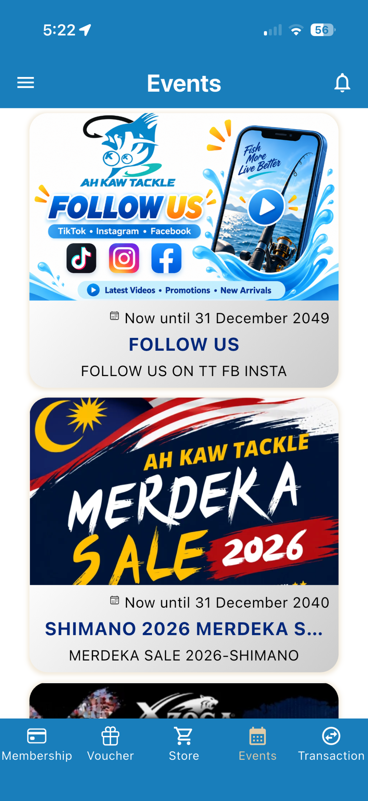 Ah Kaw e-Member events